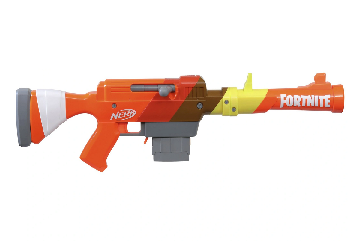 I fixed my NERF Fortnite Sniper. (Needed New Charge handle) What do you  guys think? : r/Nerf