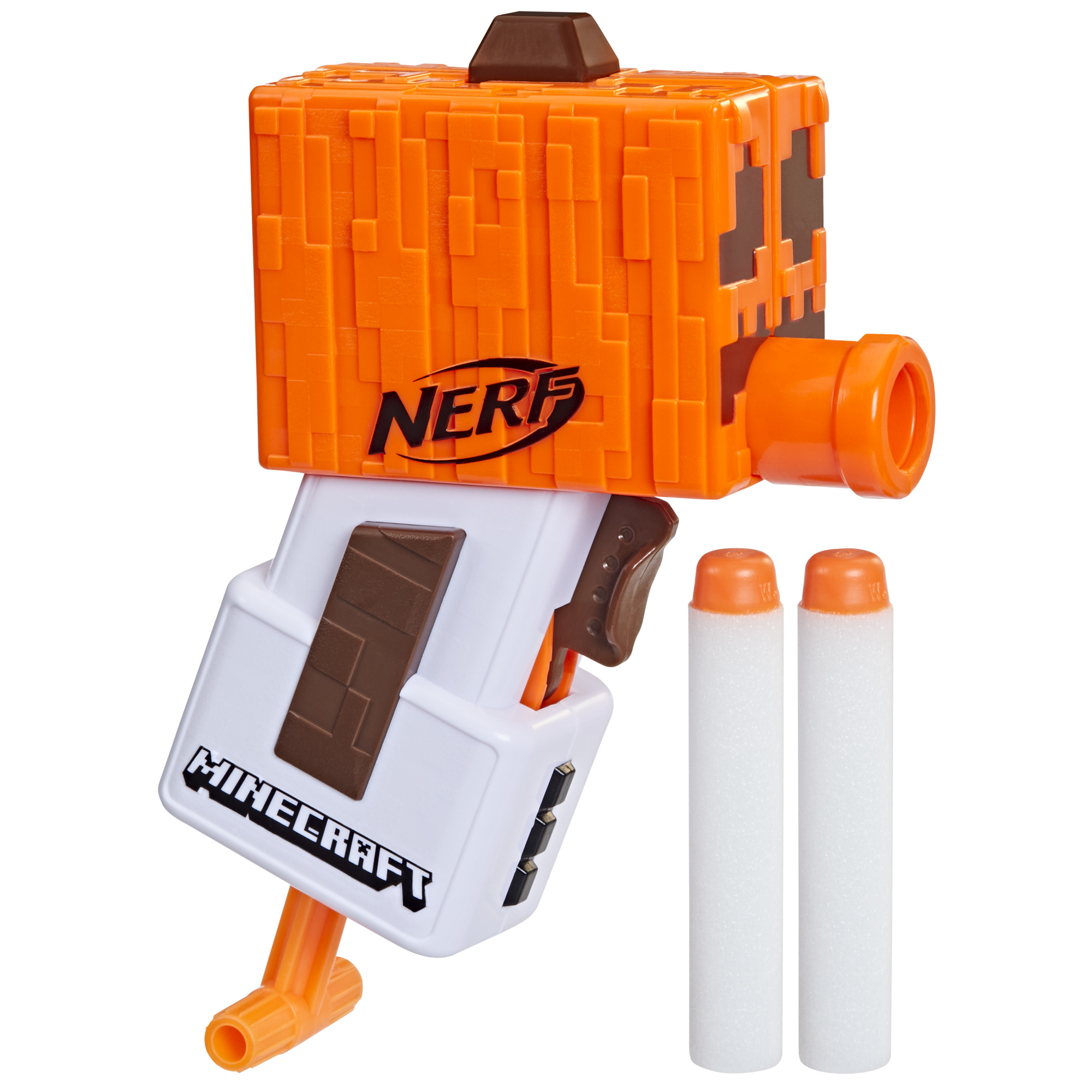 Nerf MicroShots Minecraft Cave Spider Blaster, Includes 2 Nerf