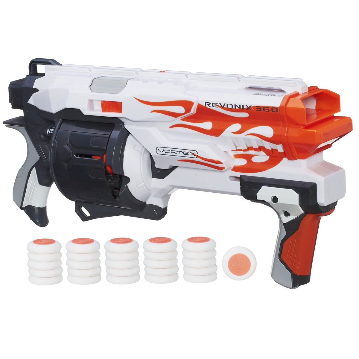 ナーフ ボルテックスレボニックス360ブラスター NERF オレンジトリガー Revonix360 | Nerf Wiki | Fandom