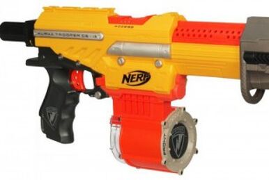 Nerf N-Strike Vulcan EBF-25 Rapid Fire Full Auto Dart Blaster 2009 BARELY  USED