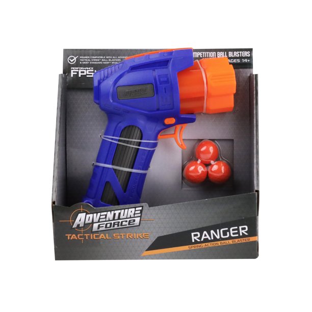 Adventure Force Tactical Strike Quantum Motorized Team Competition Ball  Blaster - Compatible with NERF Rival