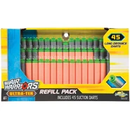 Alternate packaging for the forty-five dart refill pack.