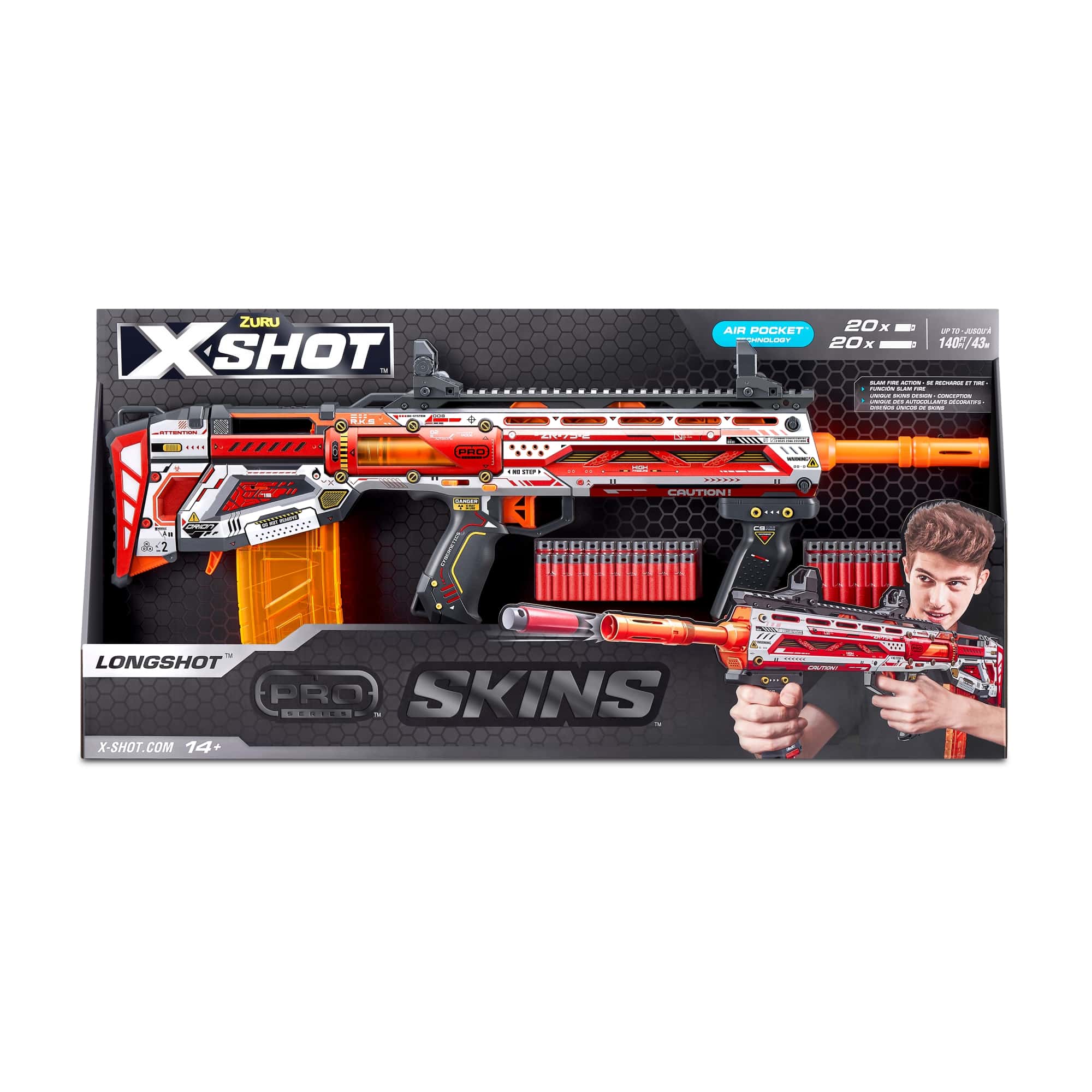 Xshot Longshot Full Rail and Stock Kit 