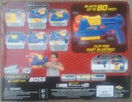 The back of the Boss' packaging.