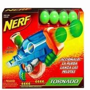 The packaging for the Tornado.