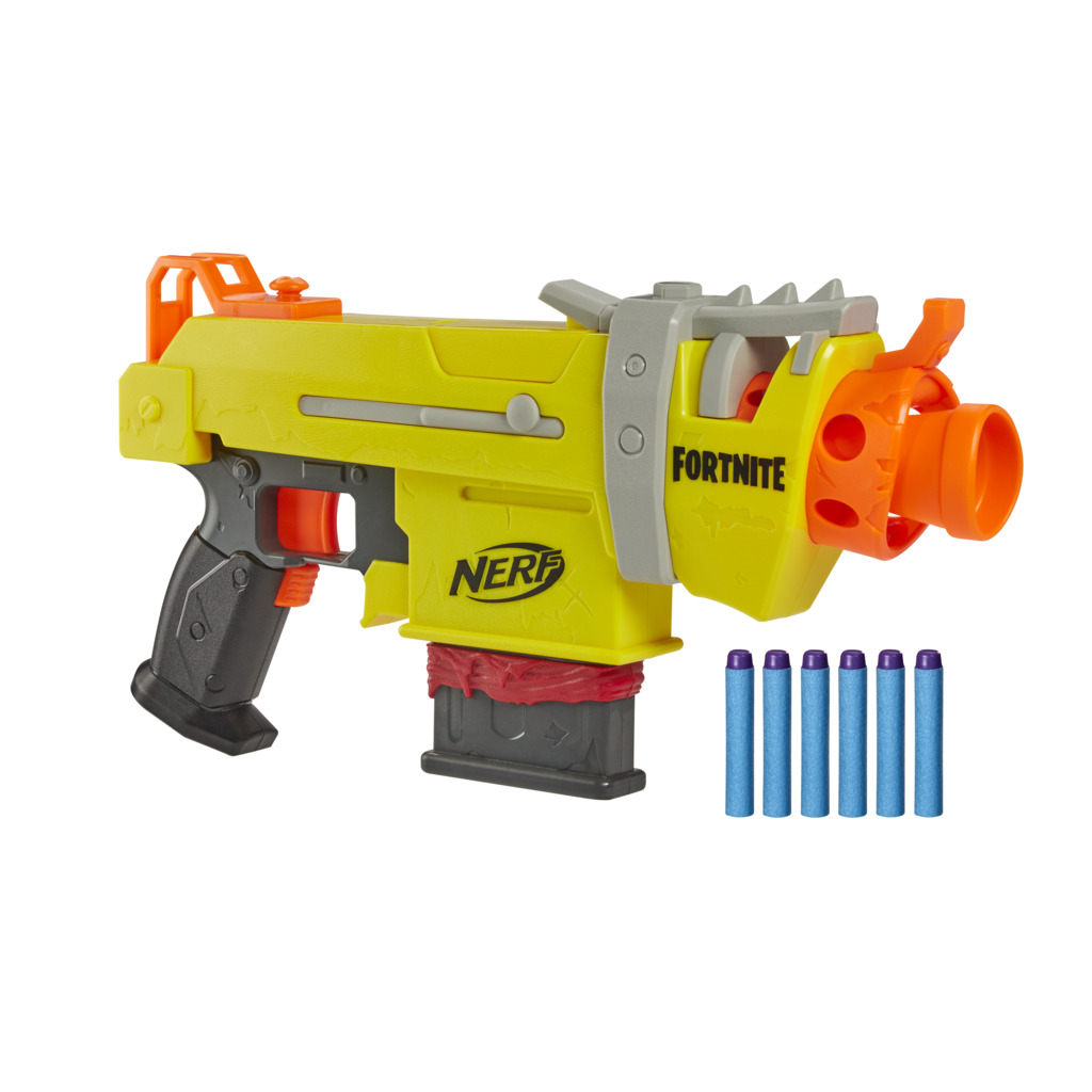 nerf fortnite yellow gun