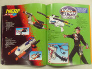 An ad from 1996 featuring the Cyber Stryke Gear series.