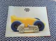 The front page of the 1973 Parker Brothers product catalog.