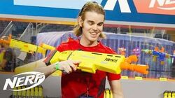 NERF Fortnite AR-L Elite Dart Blaster - 2018 (Scar Gun) Hasbro! AUTOMATIC 