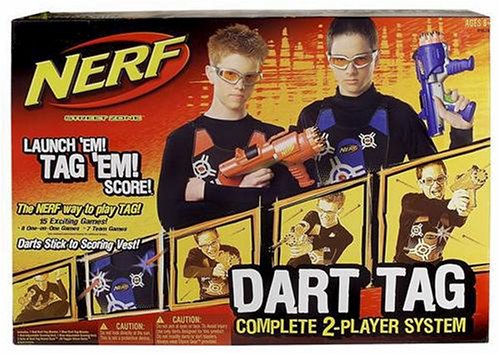 NERF Dart Tag Hyperfire Deluxe 2-Player Set