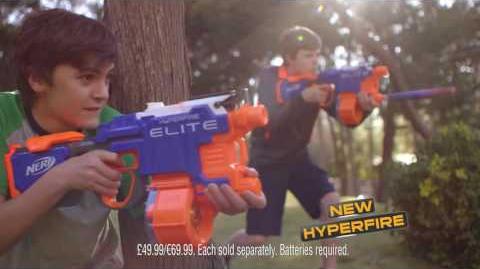 NERF UK Hyperfire TV Commercial