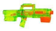The Sonic Series clear green and orange Deploy.