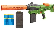 A render of the Eradicator with an additional clip and darts. The muzzle in this render is dark gray instead of orange.
