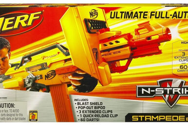 Nerf LongStrike CS-6 Sniper Rifle. With Barrel, Extended Mags And RARE  Sight