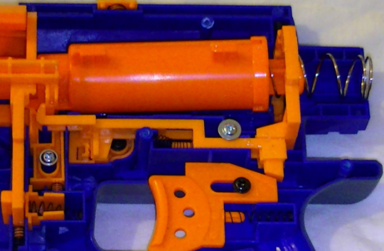 Realistic Nerf Minigun With Slam Fire 