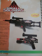 Listings for the Small Soldiers Dart Blaster Rifle and Dart Blaster Pistol.