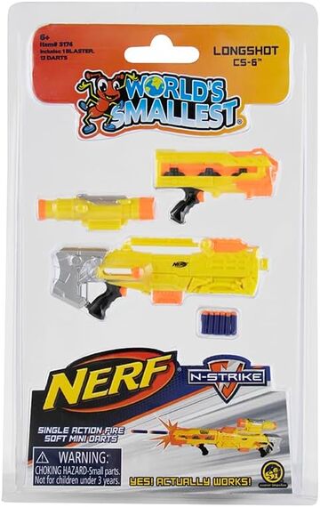 World's Smallest Nerf Blaster