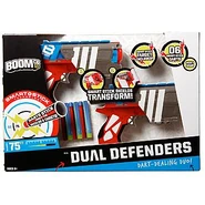 Alternate packaging for the Dual Defenders blaster set.
