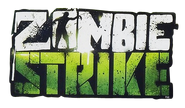 An older variation of the Zombie Strike logo, used from 2013 to 2016.
