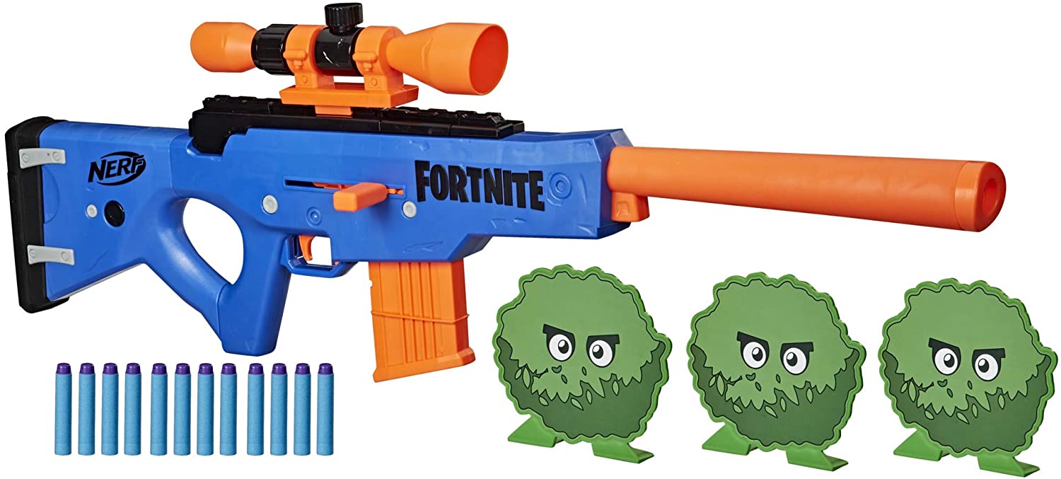 Hasbro NERF X Fortnite Sniper BLASTER BASR-L BRAND NEW N BOX