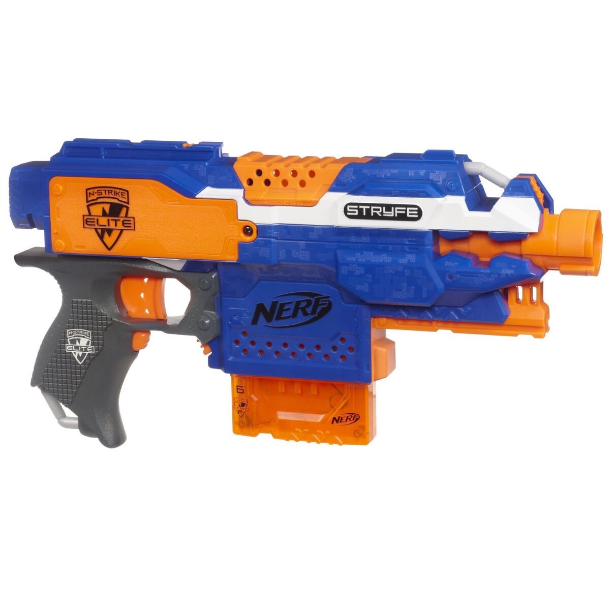 Nerf N-Strike Elite Firestrike Blaster Pistol Dart Orange Gun Tested Works  Laser
