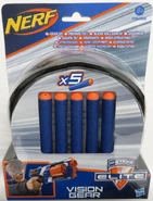 The European packaging for the smoked glasses version of the Vision Gear.