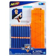 The updated packaging for the eighteen dart clip.
