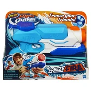 The prototype packaging for the Freezefire.