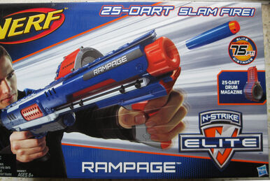  Nerf N-Strike Raider Rapid Fire CS-35 Dart Blaster - Blue :  Toys & Games