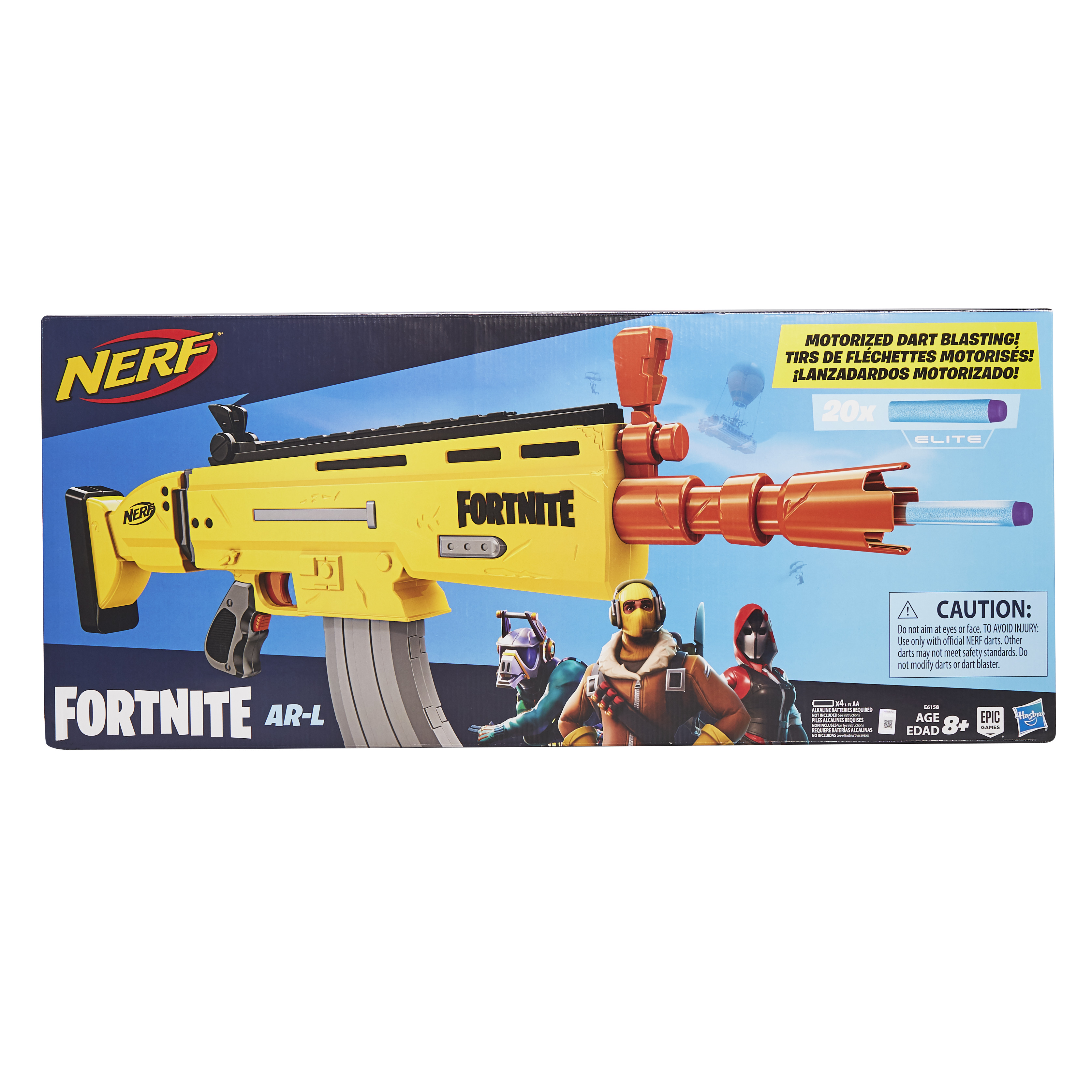 Nerf Fortnite AR That's Actually Decent? (Nerf Fortnite Blue Shock Blaster  Review) 