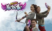 An advertisement featuring the Heartbreaker Bow.