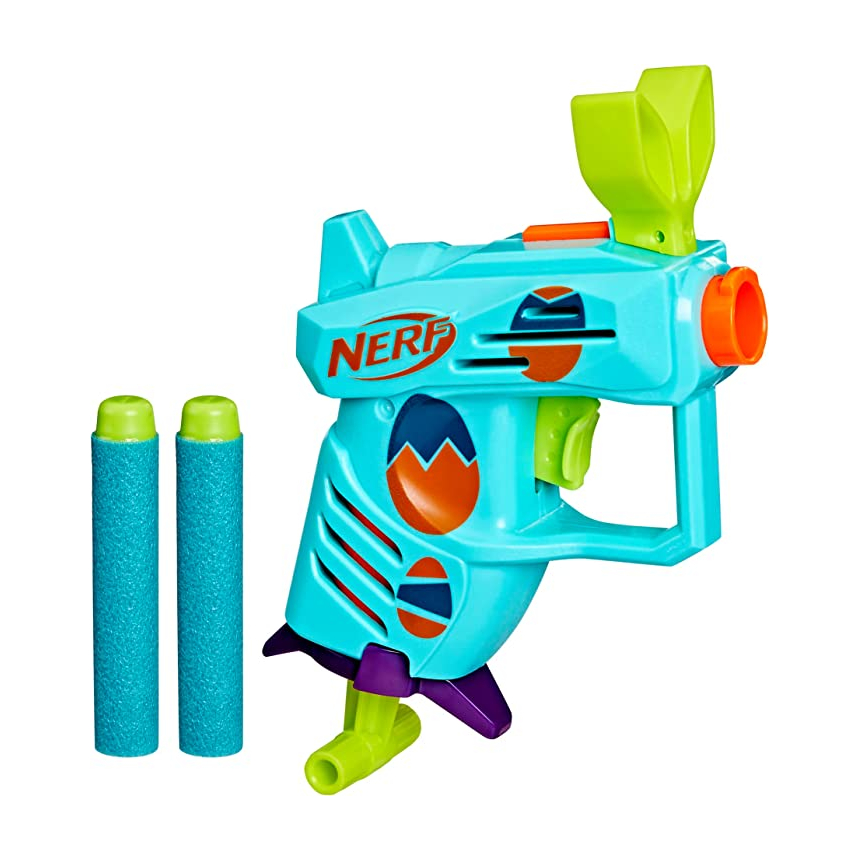 NERF GUN ELITE 2.0 COMMANDER PUMP SPRING ACTION SPONGE BULLET GUN