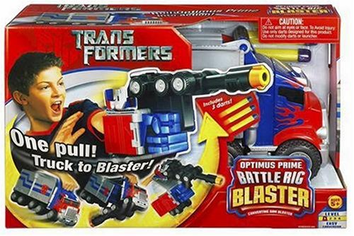 This Optimus Prime Toy Can Transform Into a Nerf Blaster - CNET