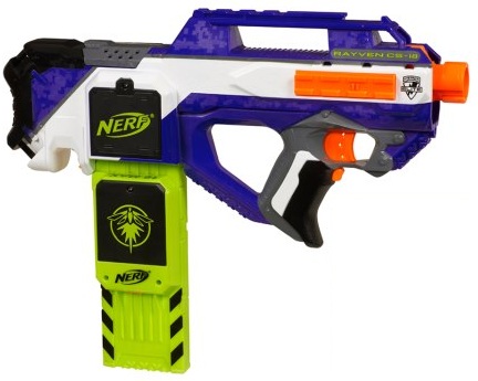 Lançador Nerf N-Strike Elite com pacote de dardos compatíveis