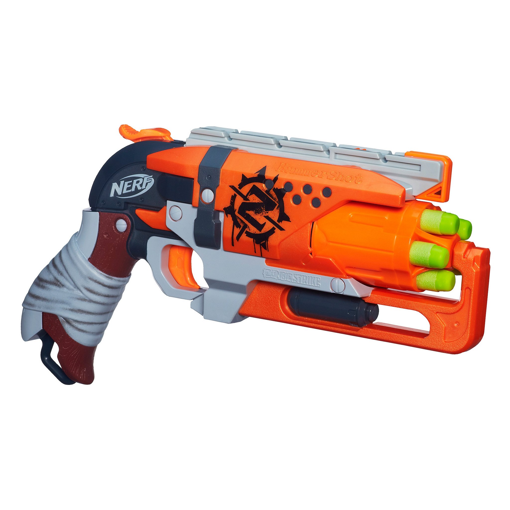 nerf hammershot 6 shot cylinder