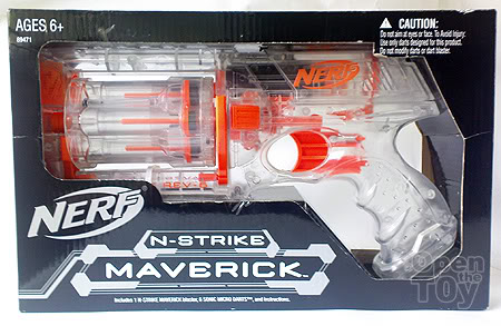 Nerf N-Strike Clear Maverick Blaster 