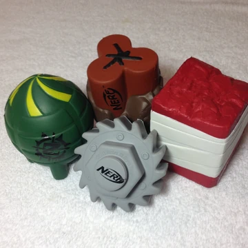 nerf zombie strike foam bat