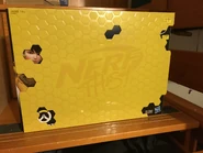 The front of the collector's edition sleeve, with the "Nerf this!" logo.