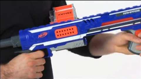 NERF N-Strike Elite RAMPAGE - commercial presentation