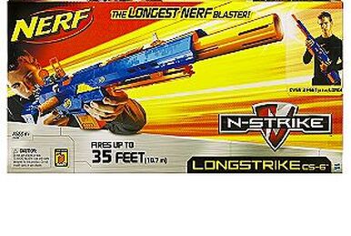 Pistolet NERF Nite Finder EX-3 / 3 Fléchettes / Laser (2 piles LR03 - AA)