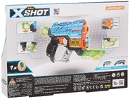 The back of the packaging for the blue Extinct.