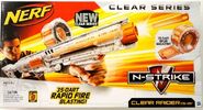 The packaging for the Clear Series Raider CS-35.