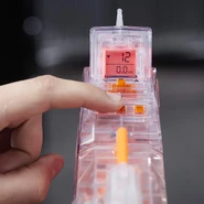 The ChronoBarrel being set for use.