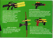 Listings for Original Nerf products from the Kenner catalog.