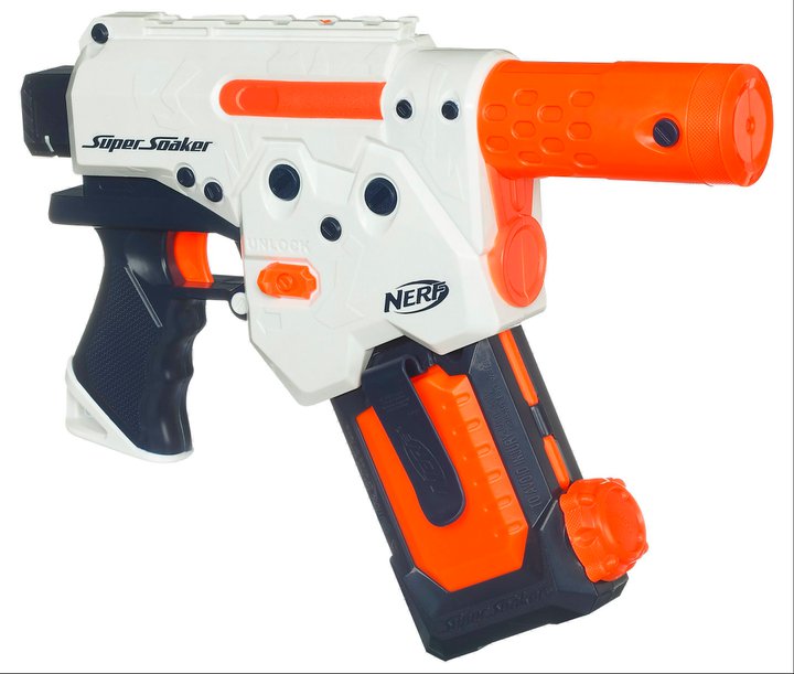 NERF 2010 Super Soaker Arctic Shock Water Pistol Blaster for sale online 