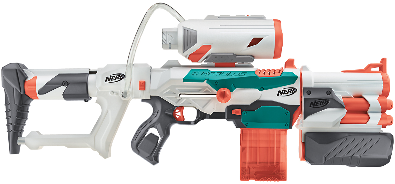 NERF Modulus Tristrike - Pistolet personnalisable avec 3 façons de