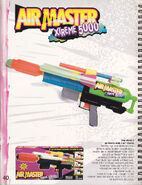 A listing for the AirMaster Xtreme 5000 in the Larami catalog.