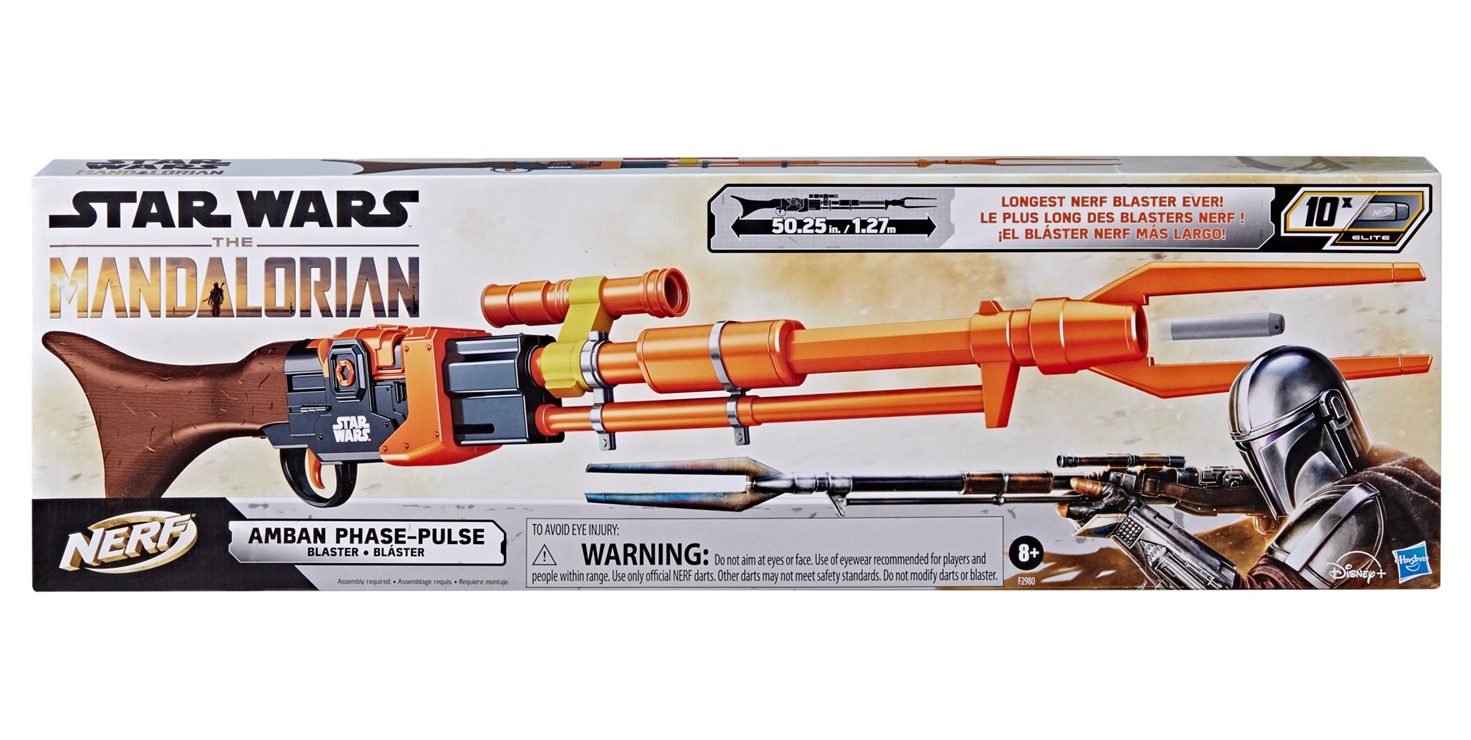 Mando Mondays - Hasbro Nerf Amban Phase-Pulse Blaster, and Mission