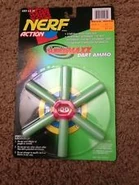 Canadian version of Nerf Action SuperMAXX dart refill pack An alternate Nerf Action-branded SuperMAXX Dart refill.