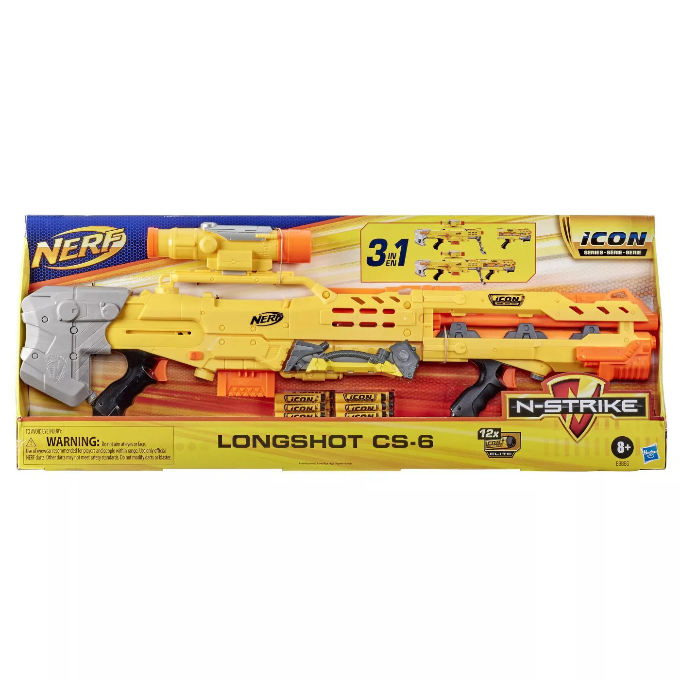 Longstrike CS-6, Nerf Blaster Wiki